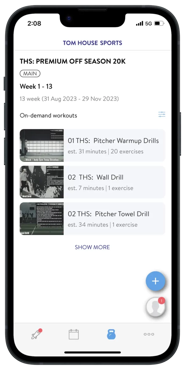 Workout videos app pic